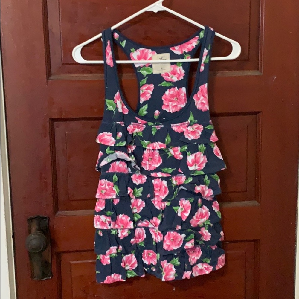 floral flowy top